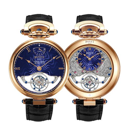 Replica Bovet Watch Amadeo Fleurier Grand Complications Tourbillon 7-Days with Reversed Hand-Fitting AIF0T013-GO